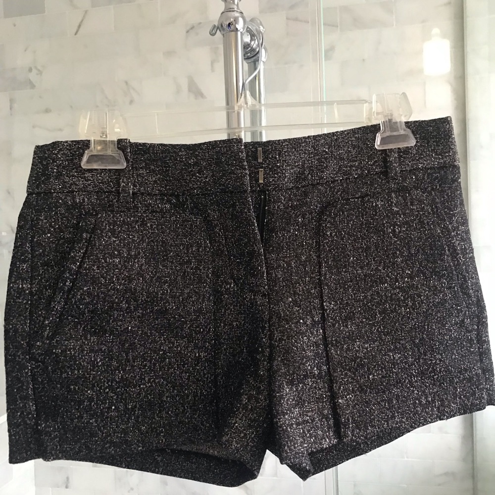 BCBG winter sparkly shorts